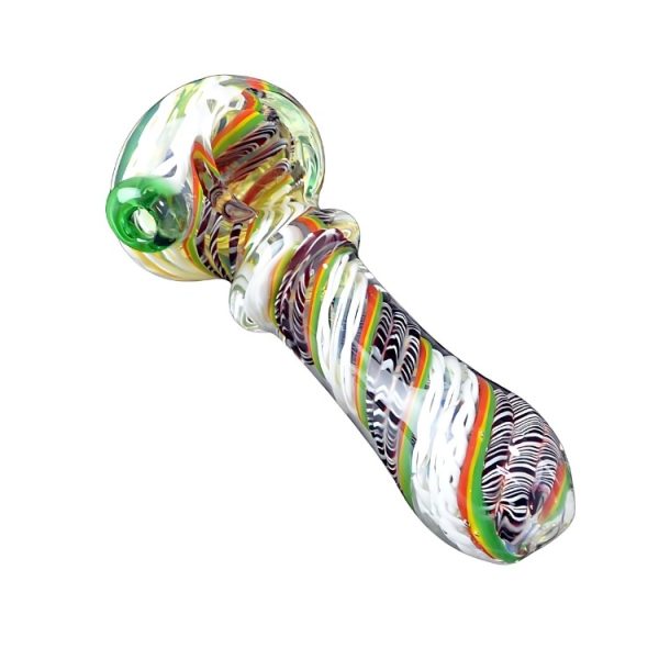 Rainbow Pop Glass Pipe