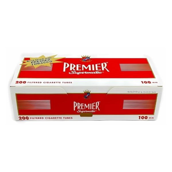 Premier Filtered Tubes Red 100mm