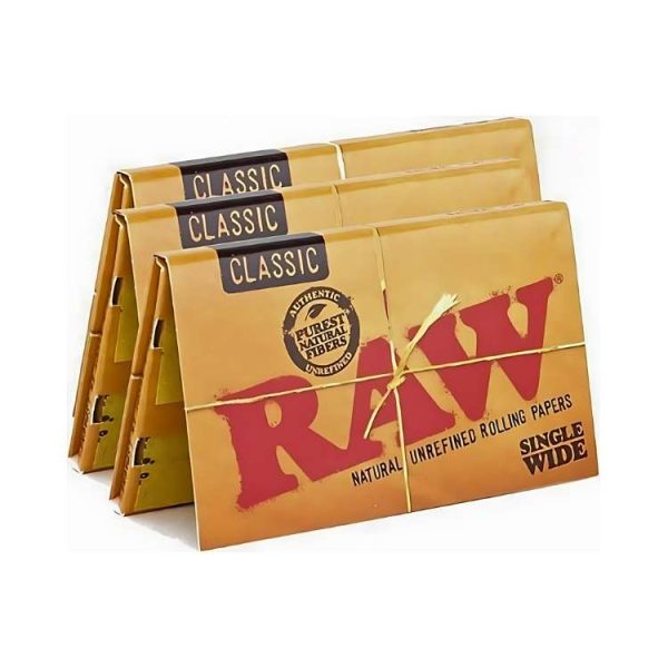 Raw Classic Single Wide Rolling Papers